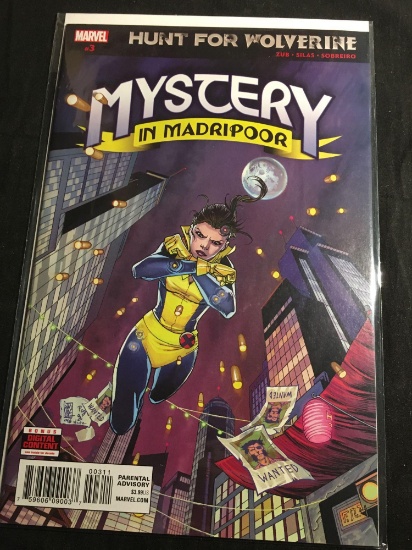 Hunt For Wolverine Mystery In Madripoor #3 Comic Book from Amazing Collection B