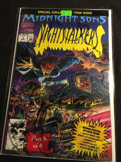 Midnight Sons Nightstalkers #1 Comic Book from Amazing Collection B