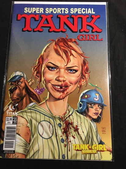 Super Sports Special Tank Girl #2 Comic Book from Amazing Collection