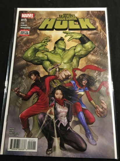 The Totally Aewesome Hulk #15 Comic Book from Amazing Collection