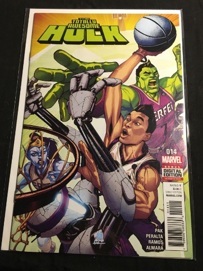 The Totally Aewesome Hulk #14 Comic Book from Amazing Collection