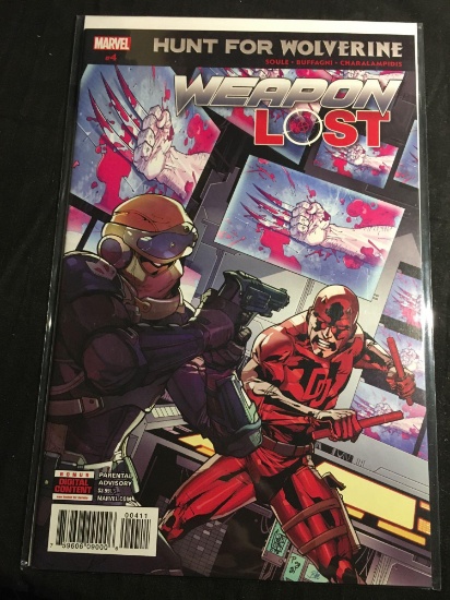 Hunt For Wolverine Weapon Lost #4 Comic Book from Amazing Collection B