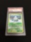 PSA Graded Mint 9 - 2007 Pokemon D & P Snover Mysterious Treasures #101