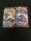 Lot of 2 Sword and Shield Pokemon Factory Sealed Trading Card Packs