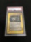 PSA Graded NM-MT 8 - 2003 POKEMON Aquapolis Darkness Cube 01 #119