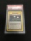 PSA Graded Mint 9 - 1999 POKEMON Fossil Gambler 1st Edition #60