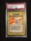 PSA Graded Mint 9 - 2000 POKEMON Gym Heroes Blaine's Last Resort 1st Edition #105