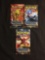 Lot of 3 POKEMON XY Steam Siege Factory Sealed Packs