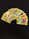 Lot of 15 Vintage 1st Edition Pokemon Cards from Collection