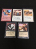 Lot of 5 MTG Magic the Gathering Arabian Nights Trading Cards from Collection