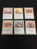 Lot of 6 MTG Magic the Gathering Arabian Nights Trading Cards from Collection