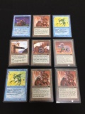 Lot of 9 MTG Magic the Gathering Antiquities Trading Cards from Collection