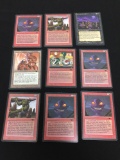 Lot of 9 MTG Magic the Gathering Antiquities Trading Cards from Collection