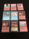 Lot of 9 MTG Magic the Gathering Legends Trading Cards from Collection