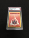 PSA Graded EX 5 - 1999 POKEMON Game Fire Energy 1st Edition #98