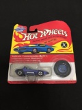 Vintage Hot Wheels Collectible Metal Car by Mattel with Matching Collector's Button #5715 Silhouette