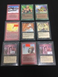 Lot of 9 MTG Magic the Gathering Legends Trading Cards from Collection