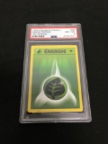 PSA Graded NM-MT 8 - 1999 POKEMON French Grass Energie 1st Edition #99