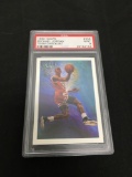 PSA Graded Mint 9 - 1990 Hoops Michael Jordan Team Checklist #358