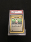 PSA Graded Mint 9 - 1999 POKEMON Fossil Recycle 1st Edition #61