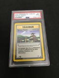 PSA Graded Mint 9 - 2000 POKEMON Neo Genesis Sprout Tower 1st Edition #97