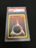 PSA Graded Mint 9 - 2000 POKEMON Neo Genesis Fighting Energy 1st Edition #106