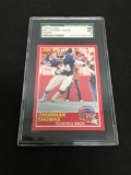 SGC Graded Mint 9 - 1989 Score #211 Thurman Thomas Rookie