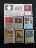 Lot of 9 MTG Magic the Gathering UNLIMITED Trading Cards from Collection