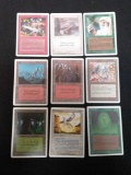Lot of 9 MTG Magic the Gathering UNLIMITED Trading Cards from Collection