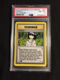 PSA Graded NM-MT 8 - 200 POKEMON Gym Heroes Charity 1st Edition #99