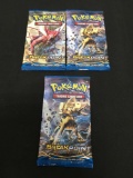 Lot of 3 POKEMON XY Breakpoint Factory Sealed Packs