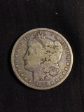 1879-P United States Morgan Silver Dollar - 90% Silver Coin