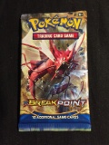 POKEMON Breakpoint Factory Sealed Booster Pack 10 Game Cards