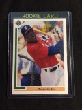 1991 Upper Deck #SP1 MICHAEL JORDAN White Sox TRUE Baseball ROOKIE Card