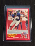 1989 Score #211 THURMAN THOMAS Bills ROOKIE Football Card