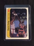 1986-87 Fleer Stickers #6 PATRICK EWING Knicks ROOKIE Vintage Basketball Card