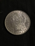 KEY DATE - 1886 United States Morgan Silver Dollar - 90% Silver Coin
