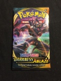 FACTORY SEALED - HOT NEW PRODUCT - Pokemon Darness Ablaze 10 Card Booster Pack