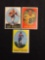 3 Card Lot of 1958 Topps Football Cards - #20, #21, #23 Vintage Football Cards