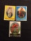 3 Card Lot of 1958 Topps Football Cards - #87, #88, #89 Vintage Football Cards