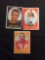 3 Card Lot of 1958 Topps Football Cards - #91, #92, #93 Vintage Football Cards