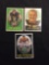 3 Card Lot of 1958 Topps Football Cards - #103, #104, #105 Vintage Football Cards