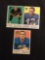 3 Card Lot of 1959 Topps Football Cards - #64, #65, #66 Vintage Football Cards
