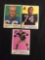 3 Card Lot of 1959 Topps Football Cards - #73, #74, #75 Vintage Football Cards
