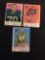 3 Card Lot of 1959 Topps Football Cards - #86, #87, #88 Vintage Football Cards