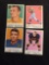 4 Card Lot of 1959 Topps Football Cards - #141, #142, #143, #144 Vintage Football Cards