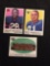 3 Card Lot of 1959 Topps Football Cards - #145, #146, #147 Vintage Football Cards