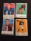 4 Card Lot of 1959 Topps Football Cards - #156, #157, #158, #159 Vintage Football Cards