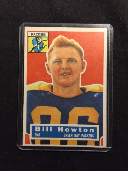 1956 Topps #19 BILL HOWTON Packers Vintage Football Card