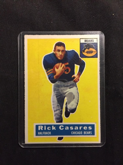 1956 Topps #35 RICK CASARES Bears Vintage Football Card